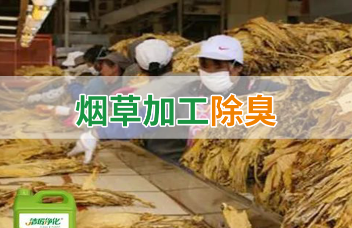潔匠凈化·的凈工業(yè)除臭劑_煙草加工異味廢氣危害大，快速除臭就用Dejing的凈除臭劑！