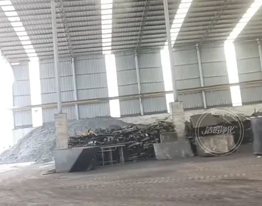 為陶瓷廠煤氣站安裝100+個(gè)高壓噴霧頭！Dejing的凈?除臭顯實(shí)力！