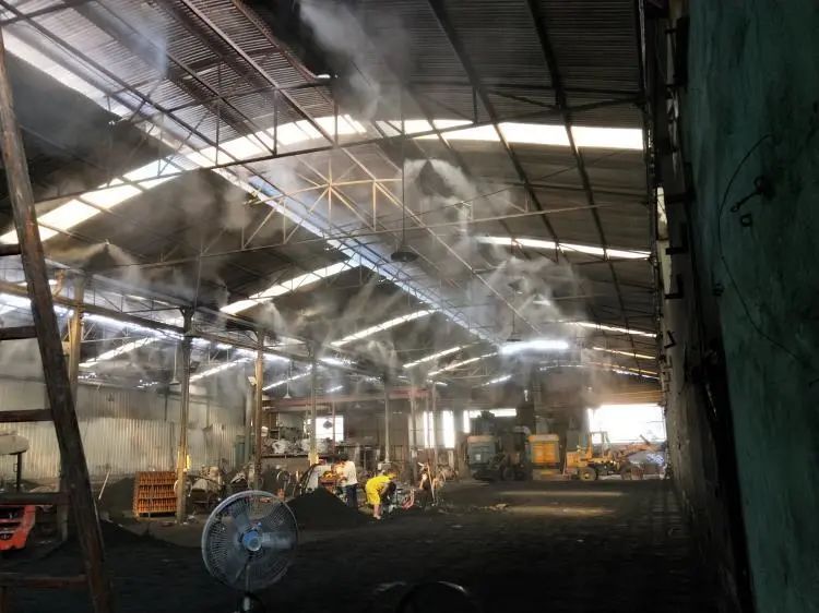 垃圾發(fā)電廠惡臭難題，用Dejing的凈工業(yè)除臭劑解決！
